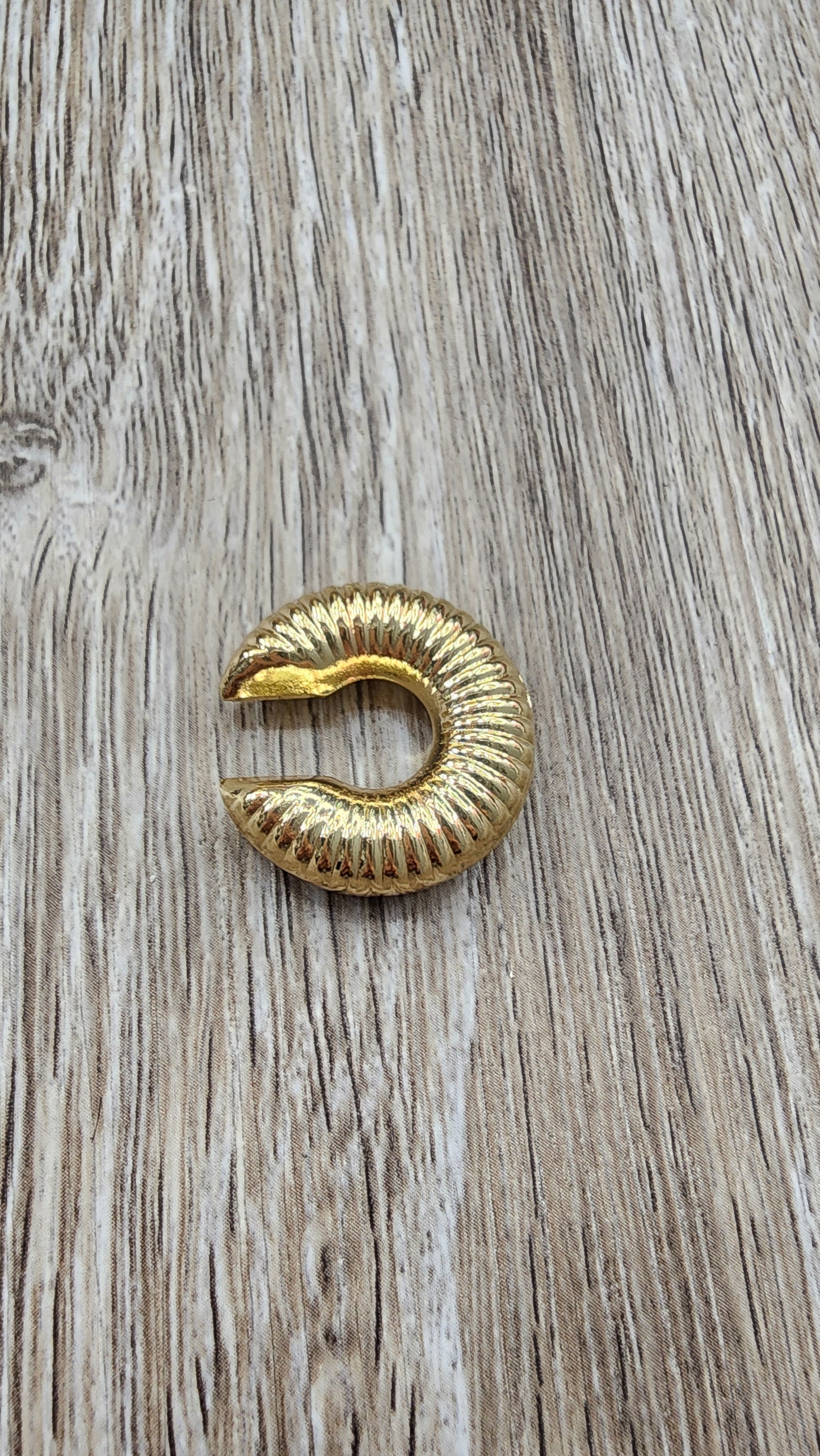 Earcuff Chunky (Oro Laminado)