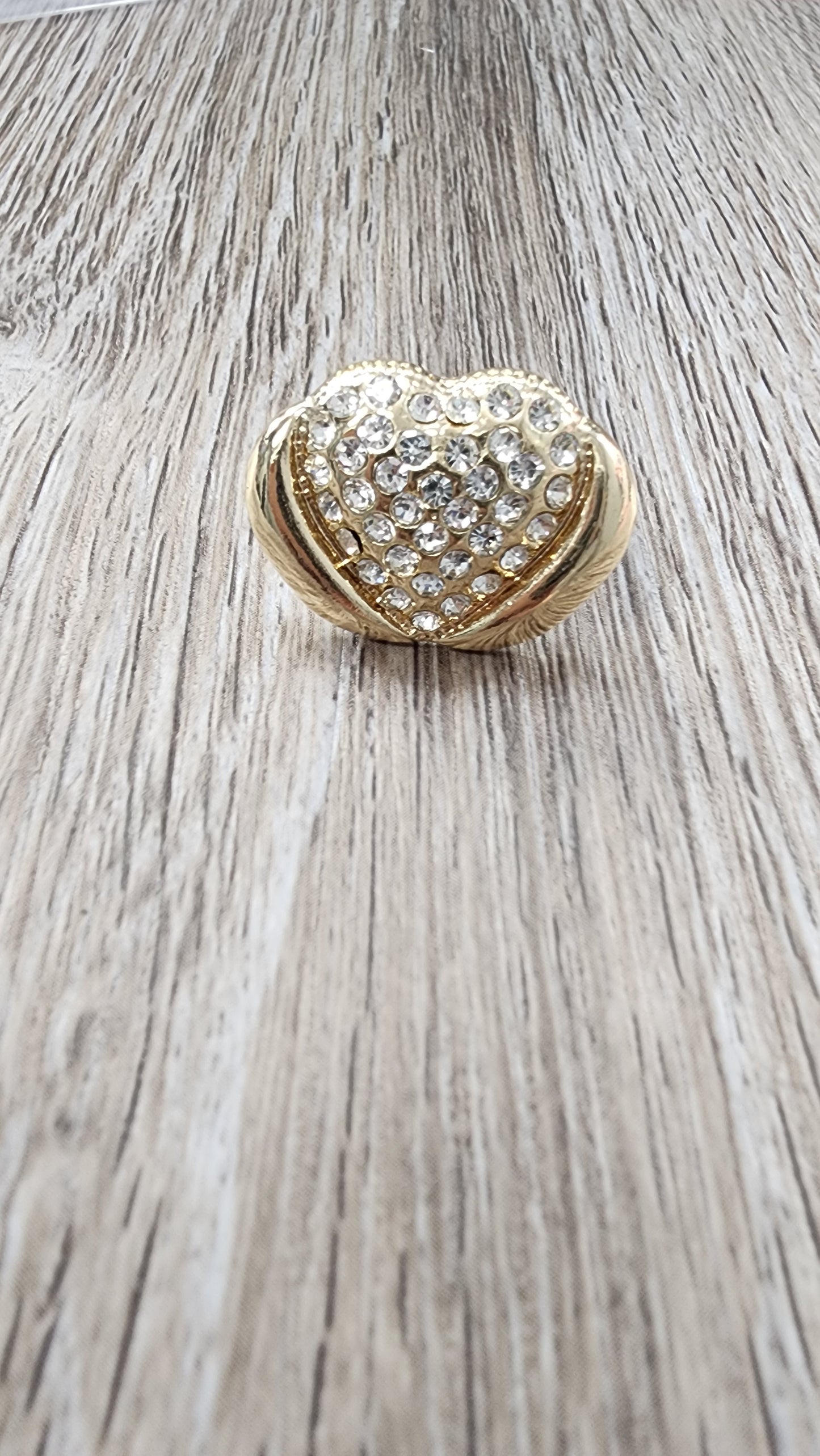 Sortija Ajustable (Oro Laminado)