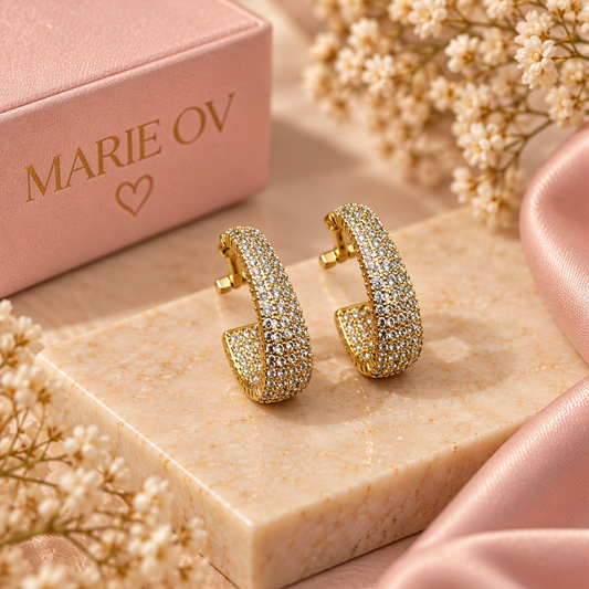 Aretes Golden Glow