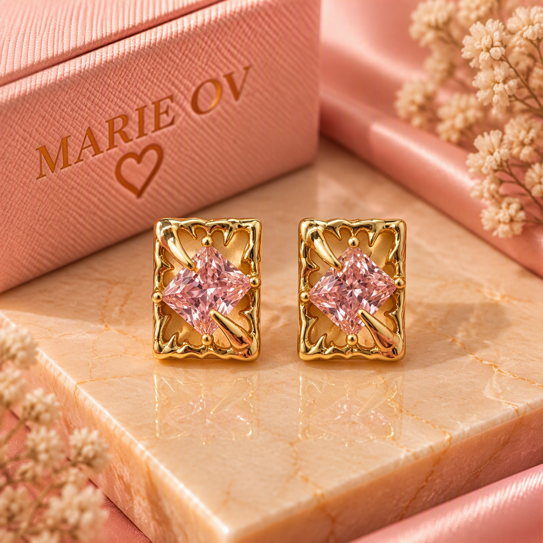 Aretes Diamond Light Rosé