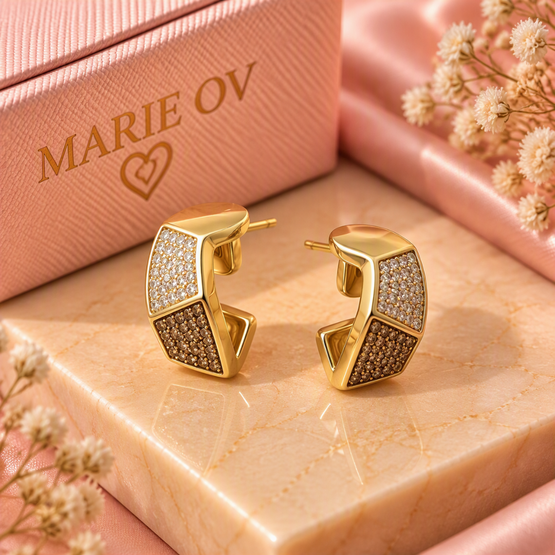 Aretes Golden Edge