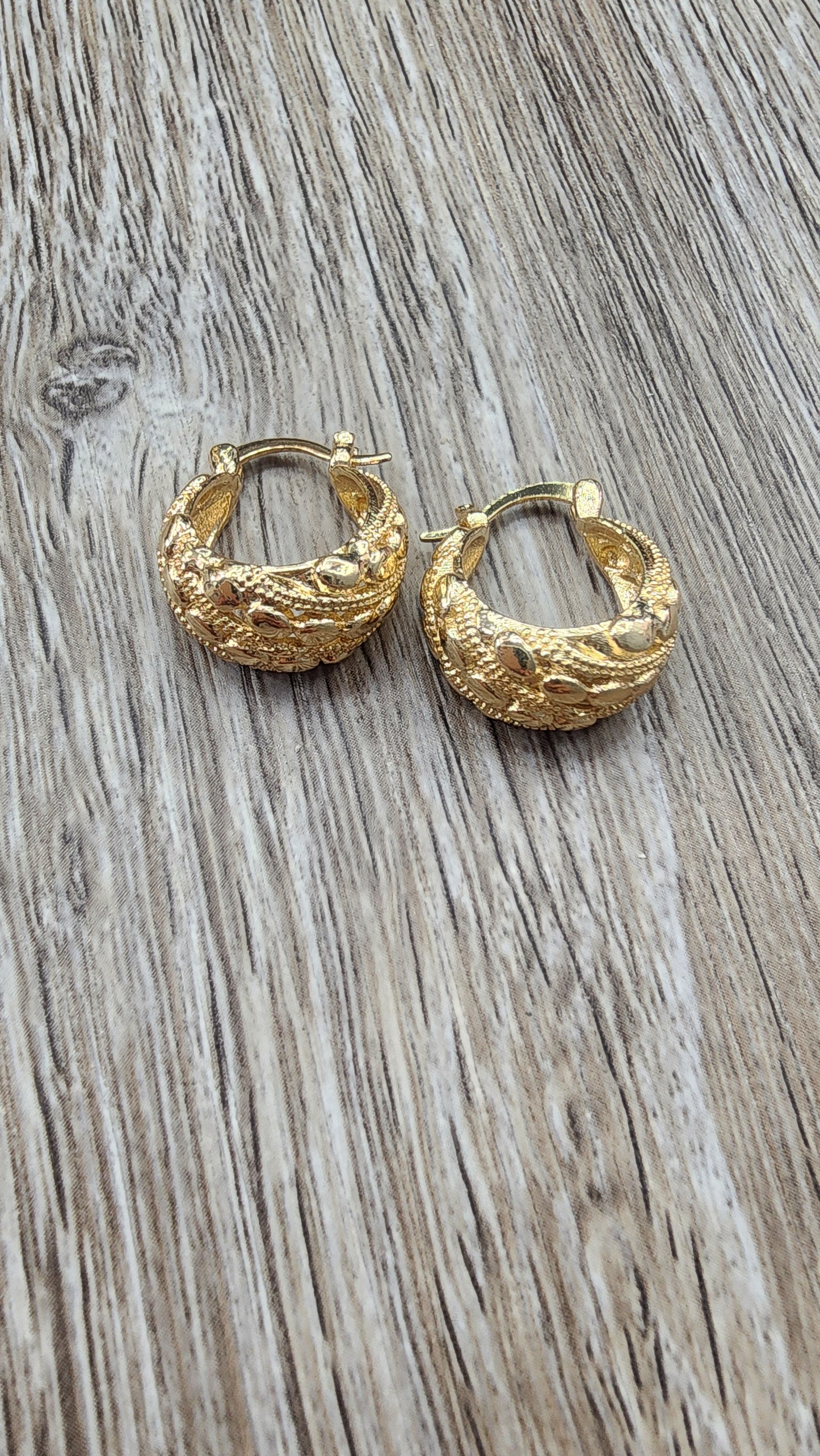 Argollas Pequeñas (Oro Laminado)