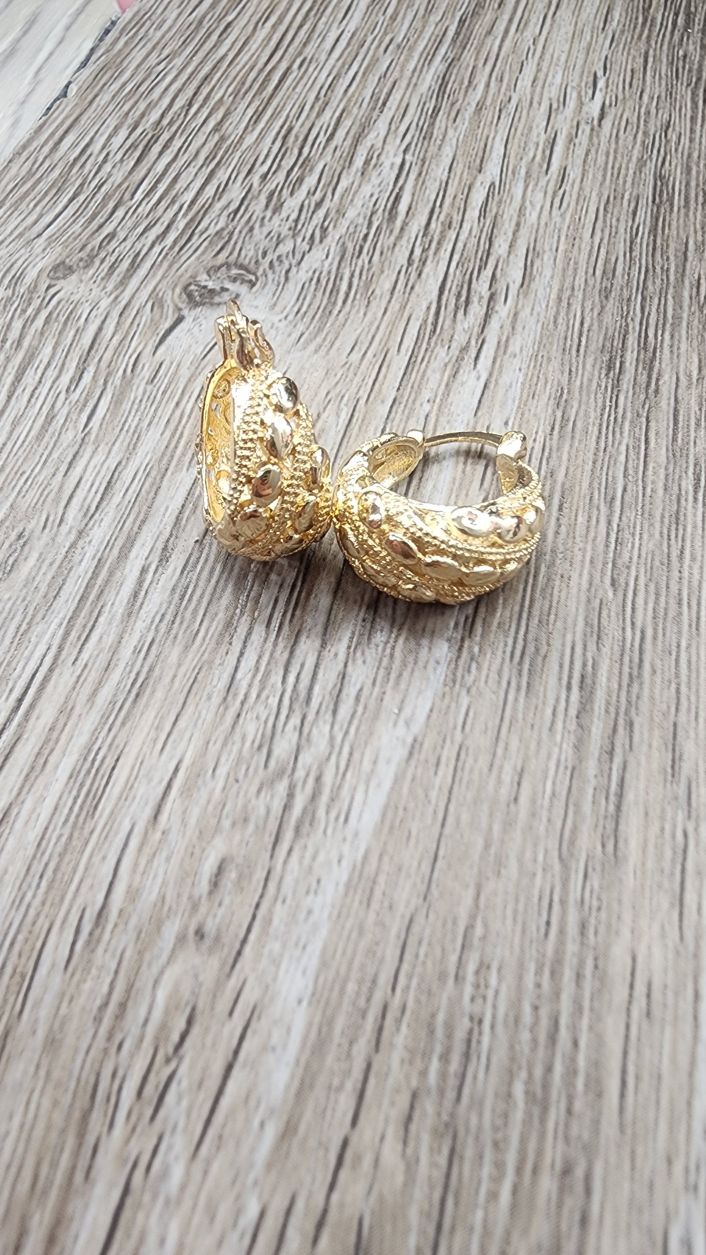 Argollas Pequeñas (Oro Laminado)