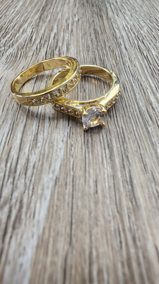 Aro Matrimonial size 10 (Oro Laminado)