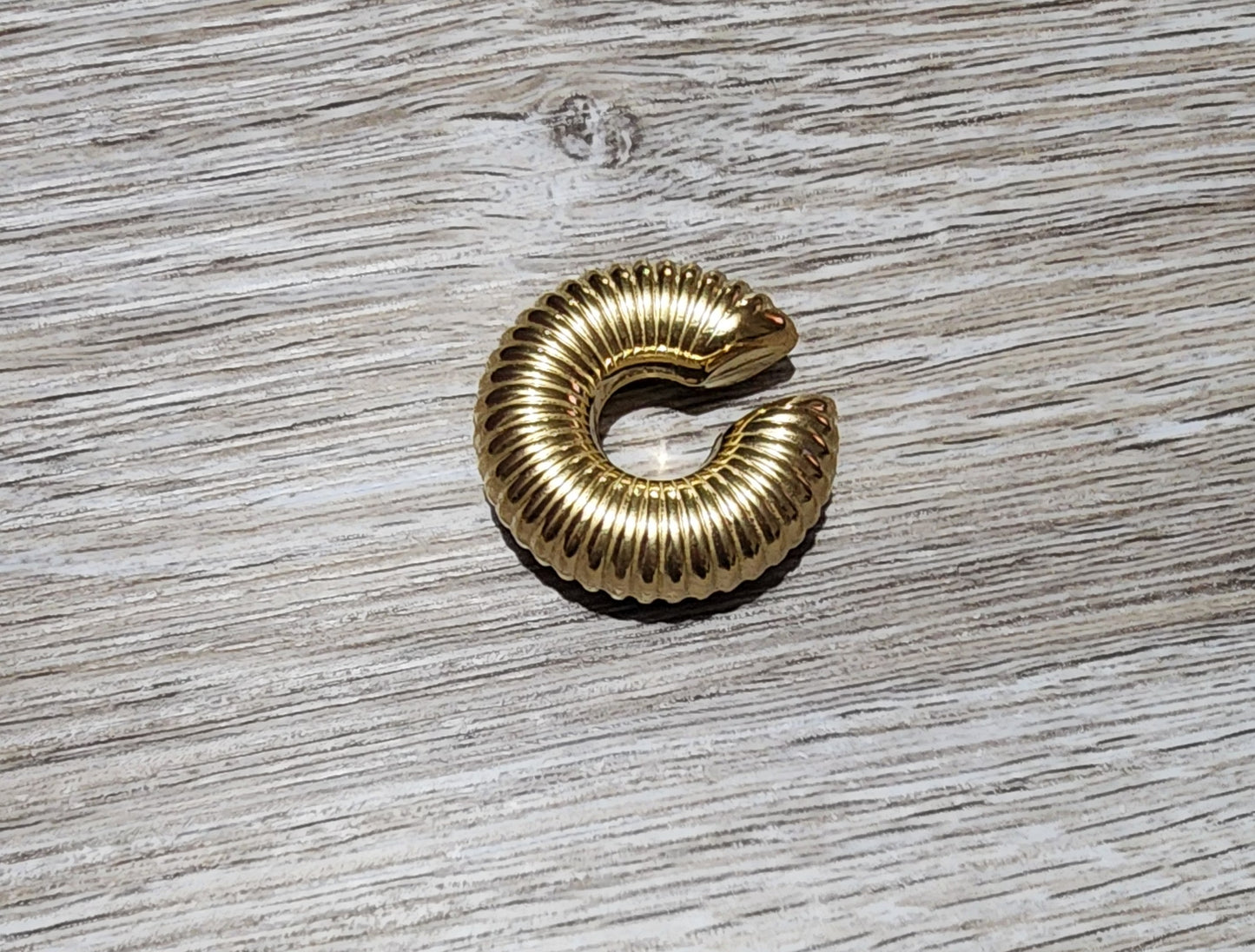 Large Earcuff Stainless Steel