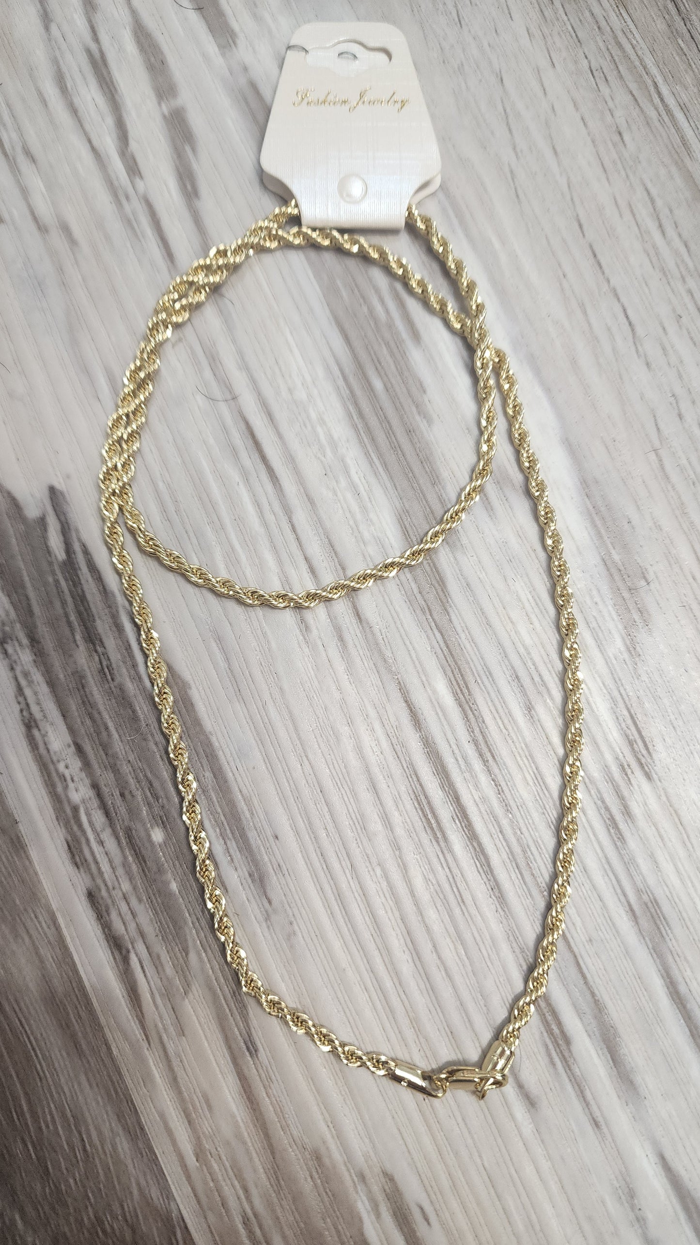 Cadena Torsal (Oro Laminado XP)